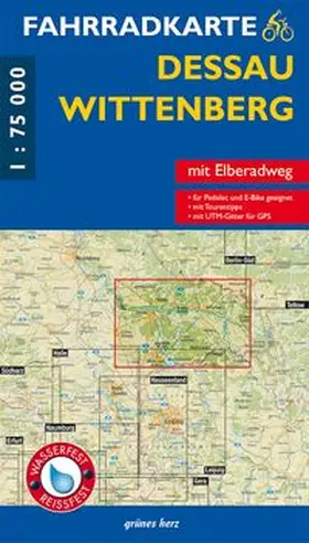 Gebhardt |  Fahrradkarte Dessau, Wittenberg | Sonstiges |  Sack Fachmedien