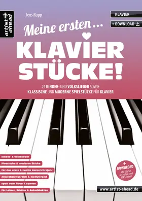 Rupp |  Meine ersten Klavierstücke! | Buch |  Sack Fachmedien