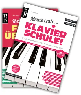 Rupp |  Meine erste Klavierschule & Meine ersten Fingerübungen im Set! | Buch |  Sack Fachmedien