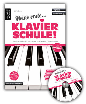 Rupp | Meine erste Klavierschule inkl. Audio-CD! | Buch | 978-3-86642-180-6 | sack.de