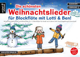 Hossain | Die schönsten Weihnachtslieder für Blockflöte mit Lotti & Ben! | Buch | 978-3-86642-188-2 | sack.de