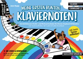 Rupp |  Meine ersten bunten Klaviernoten! | Buch |  Sack Fachmedien