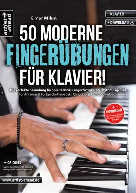 Mihm |  50 moderne Fingerübungen für Klavier! | Buch |  Sack Fachmedien