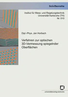 Horbach |  Verfahren zur optischen 3D-Vermessung spiegelnder Oberflächen | Buch |  Sack Fachmedien