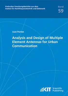 Pontes |  Analysis and design of multiple element antennas for urban communication | Buch |  Sack Fachmedien