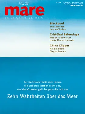 Gelpke |  mare - Die Zeitschrift der Meere / No. 93 / Zehn Wahrheiten über das Meer | Buch |  Sack Fachmedien