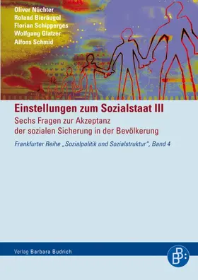 Nüchter / Bieräugel / Schipperges |  Einstellungen zum Sozialstaat III | Buch |  Sack Fachmedien