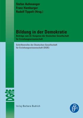 Aufenanger / Hamburger / Tippelt |  Bildung in der Demokratie | Buch |  Sack Fachmedien