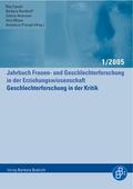 Casale / Rendtorff / Andresen |  Geschlechterforschung in der Kritik | eBook | Sack Fachmedien