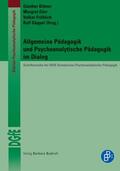 Bittner / Dörr / Fröhlich |  Allgemeine Pädagogik und Psychoanalytische Pädagogik im Dialog | eBook | Sack Fachmedien
