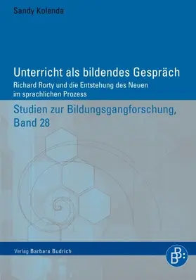 Kolenda |  Unterricht als bildendes Gespräch | eBook | Sack Fachmedien