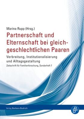 Rupp |  Partnerschaft und Elternschaft bei gleichgeschlechtlichen Paaren | eBook | Sack Fachmedien