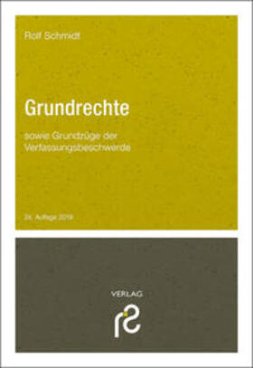 Schmidt | Grundrechte | Buch | 978-3-86651-231-3 | sack.de