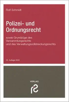 Schmidt |  Polizei- und Ordnungsrecht | Buch |  Sack Fachmedien