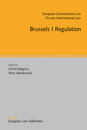 Mankowski / Magnus | Brussels I Regulation | E-Book | sack.de