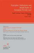 von Bar / Clive / Schulte-Nölke |  Principles, Definitions and Model Rules of European Private Law | eBook | Sack Fachmedien