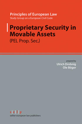 Drobnig / Böger | Proprietary Security in Movable Assets | E-Book | sack.de