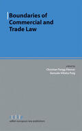 Twigg-Flesner / Villalta Puig |  Boundaries of Commercial and Trade Law | eBook | Sack Fachmedien
