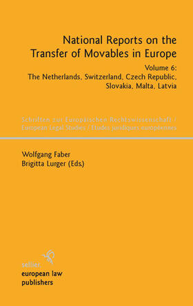Faber / Lurger |  National Reports on the Transfer of Movables in Europe | eBook | Sack Fachmedien