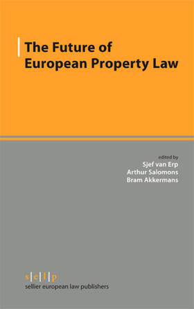 Erp van / Salomons / Akkermans | The Future of European Property Law | E-Book | sack.de