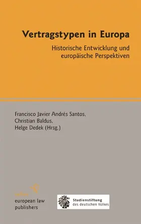 Andrés Santos / Baldus / Dedek |  Vertragstypen in Europa | eBook | Sack Fachmedien