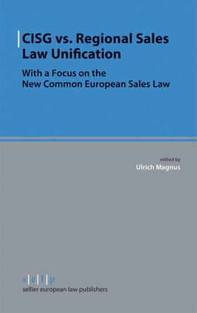 Magnus | CISG vs. Regional Sales Law Unification | E-Book | sack.de