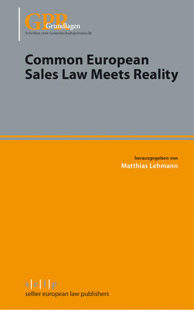 Lehmann | Common European Sales Law Meets Reality | E-Book | sack.de