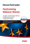 Hesse / Schrader / Roelecke |  Testtraining Beruf & Karriere / Testtraining Höherer Dienst | Buch |  Sack Fachmedien