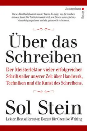Stein | Über das Schreiben | Buch | 978-3-86671-126-6 | sack.de