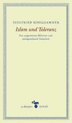 Kohlhammer |  Islam und Toleranz | Buch |  Sack Fachmedien