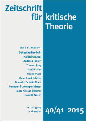 Adorno / Schweppenhäuser / Bandelin | Zeitschrift für kritische Theorie / Zeitschrift für kritische Theorie, Heft 40/41. H.40/41 | Buch | 978-3-86674-517-9 | sack.de
