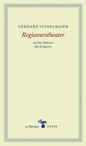 Stadelmaier |  Regisseurstheater | Buch |  Sack Fachmedien