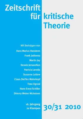 Bock / Kramer / Schweppenhäuser |  Zeitschrift für kritische Theorie / Zeitschrift für kritische Theorie, Heft 30/31 (2010) | eBook | Sack Fachmedien