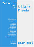Schweppenhäuser / Bock / Kramer |  Zeitschrift für kritische Theorie / Zeitschrift für kritische Theorie, Heft 22/23 | eBook | Sack Fachmedien