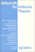 Schweppenhäuser / Bock / Kramer |  Zeitschrift für kritische Theorie / Zeitschrift für kritische Theorie, Heft 13 | eBook | Sack Fachmedien