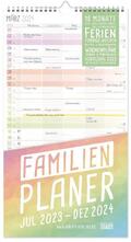 Reiter |  Familienplaner 23/24 Wand-Kalender 5-spaltig [Rainbow] 18 Monate | Sonstiges |  Sack Fachmedien