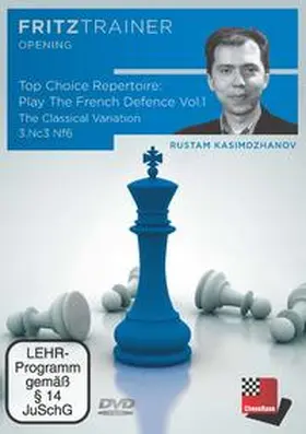 Kasimdzhanov |  Top Choice Repertoire: Play The French Defence Vol.1 | Sonstiges |  Sack Fachmedien