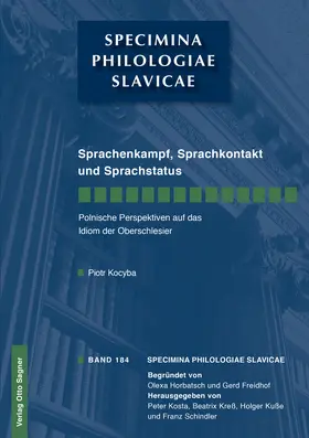 Kocyba |  Sprachenkampf, Sprachkontakt und Sprachstatus | Buch |  Sack Fachmedien
