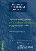 Kuße / Scharlaj |  Linguistische Beiträge zur Slavistik. XXIII. JungslavistInnen-Treffen in Dresden, 18.-20. September 2014 | Buch |  Sack Fachmedien