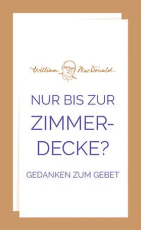 MacDonald / Knott |  Nur bis zur Zimmerdecke? | Buch |  Sack Fachmedien