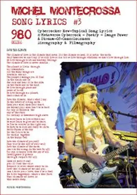 Montecrossa |  Song Lyrics #3 | Buch |  Sack Fachmedien