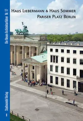 Vetter |  Haus Liebermann & Haus Sommer Pariser Platz Berlin | Buch |  Sack Fachmedien