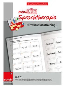 Zöllner / Steiner |  miniLÜK-Sprachtherapie - Hirnfunktionstraining | Buch |  Sack Fachmedien