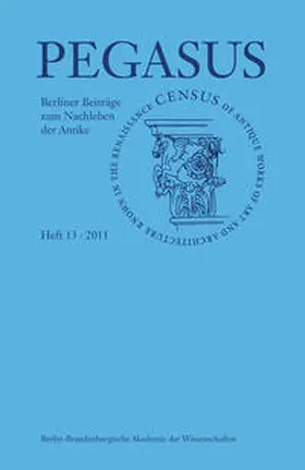 Bredekamp / Nesselrath | Pegasus / Pegasus 13 | Buch | 978-3-86732-113-6 | sack.de