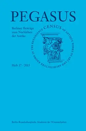 Bredekamp / Nesselrath |  Pegasus / Pegasus 17 | Buch |  Sack Fachmedien