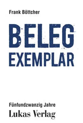 Böttcher |  Belegexemplar | Buch |  Sack Fachmedien