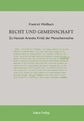 Weißbach |  Recht und Gemeinschaft | eBook | Sack Fachmedien
