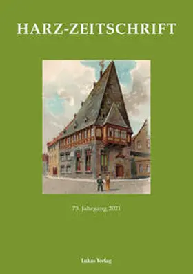  Harz-Zeitschrift für den Harz-Verein für Geschichte und Altertumskunde / Harz-Zeitschrift | eBook | Sack Fachmedien