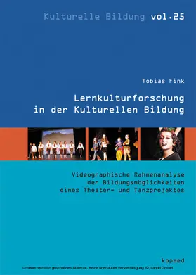 Fink |  Lernkulturforschung in der Kulturellen Bildung | eBook | Sack Fachmedien