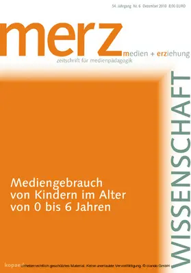 Schorb / Theunert / Institut für Medienpädagogik in Forschung u. Praxis, München |  Mediengebrauch von Kindern im Alter von 0 bis 6 Jahren | eBook | Sack Fachmedien